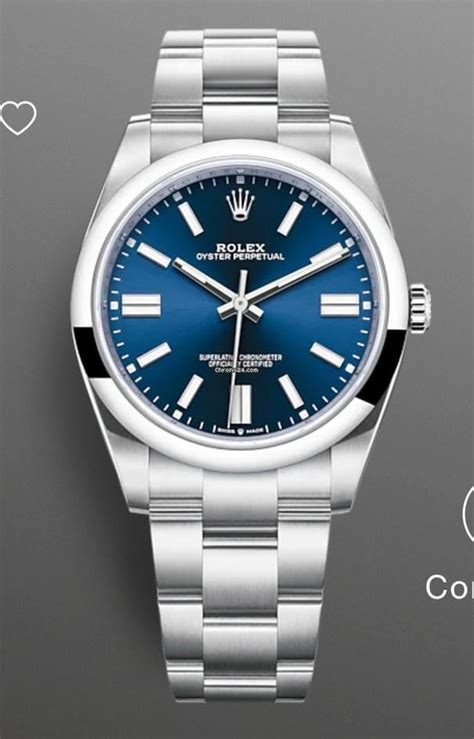 rolex blue oyster perpetual 41|rolex oyster perpetual blue price.